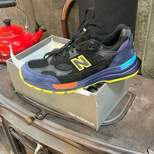 New balance 992lt 10 black purple new
